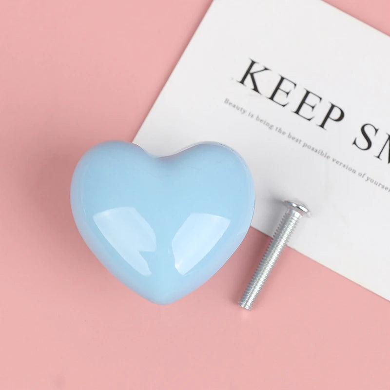 Charming Heart Knobs for Your Child’s Room