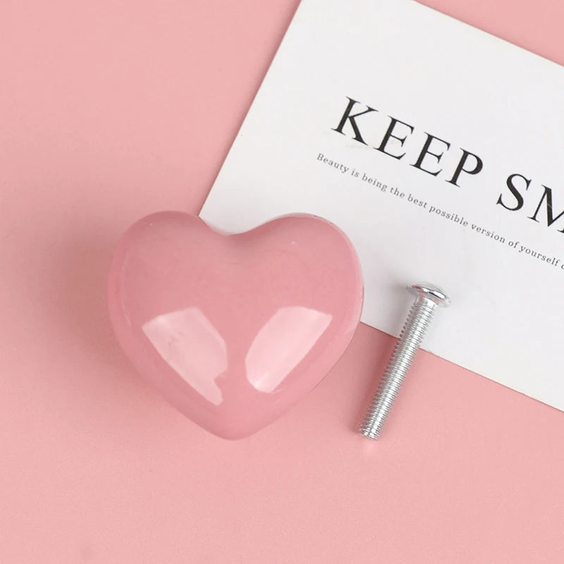 Charming Heart Knobs for Your Child’s Room