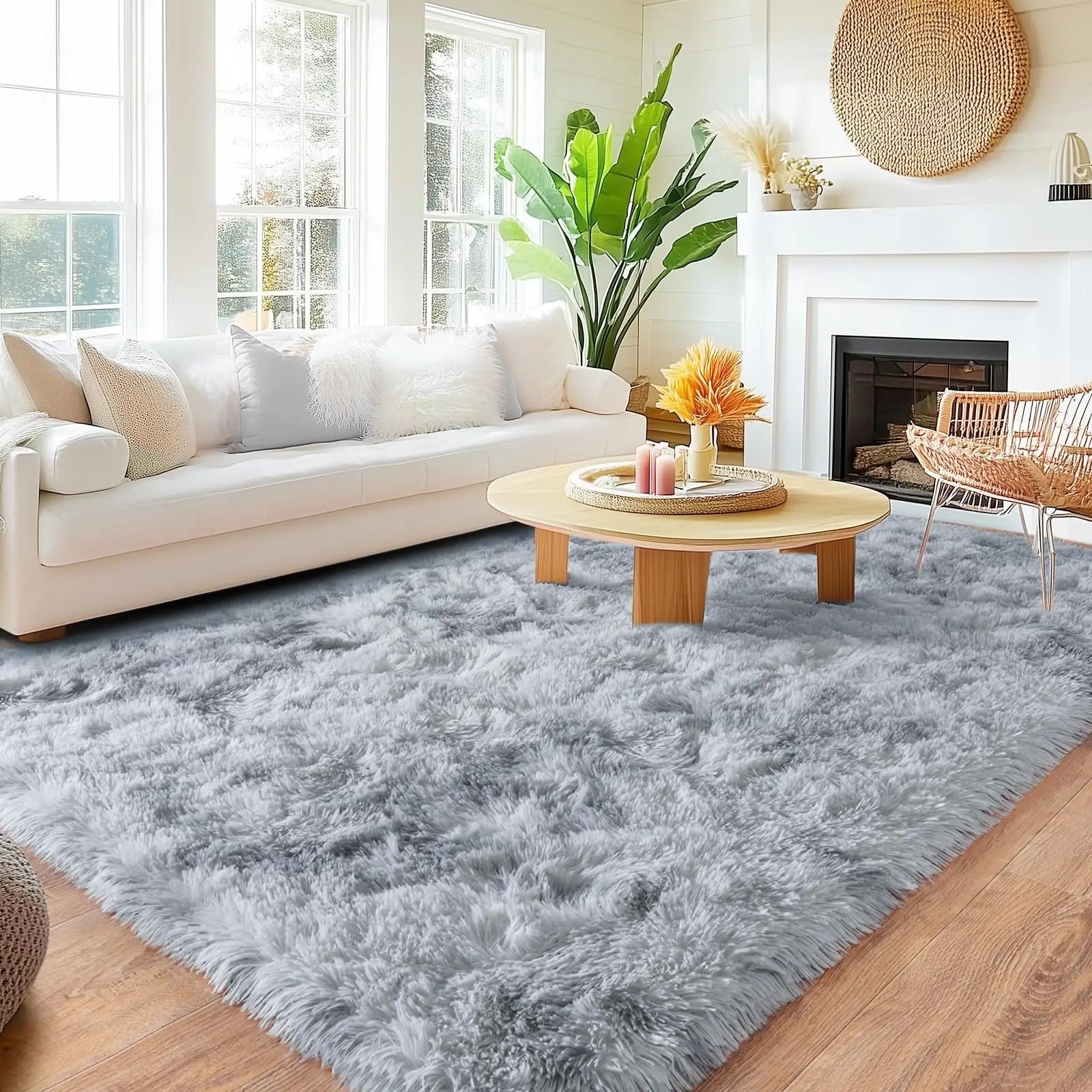 Ultra-Soft Plush Rug - Warm Comfort for Living & Kids Rooms