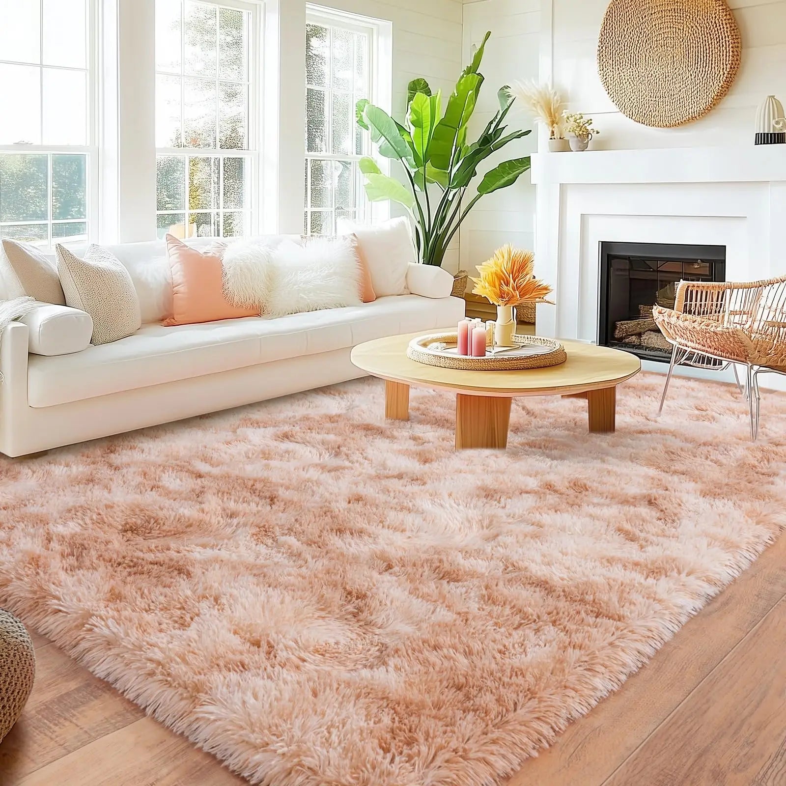 Ultra-Soft Plush Rug - Warm Comfort for Living & Kids Rooms