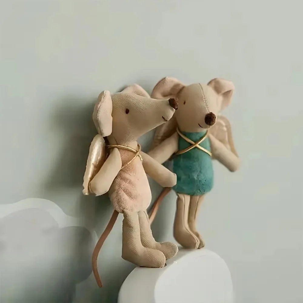 Nordic Angel Mouse Doll – Whimsical Gift for Little Ones