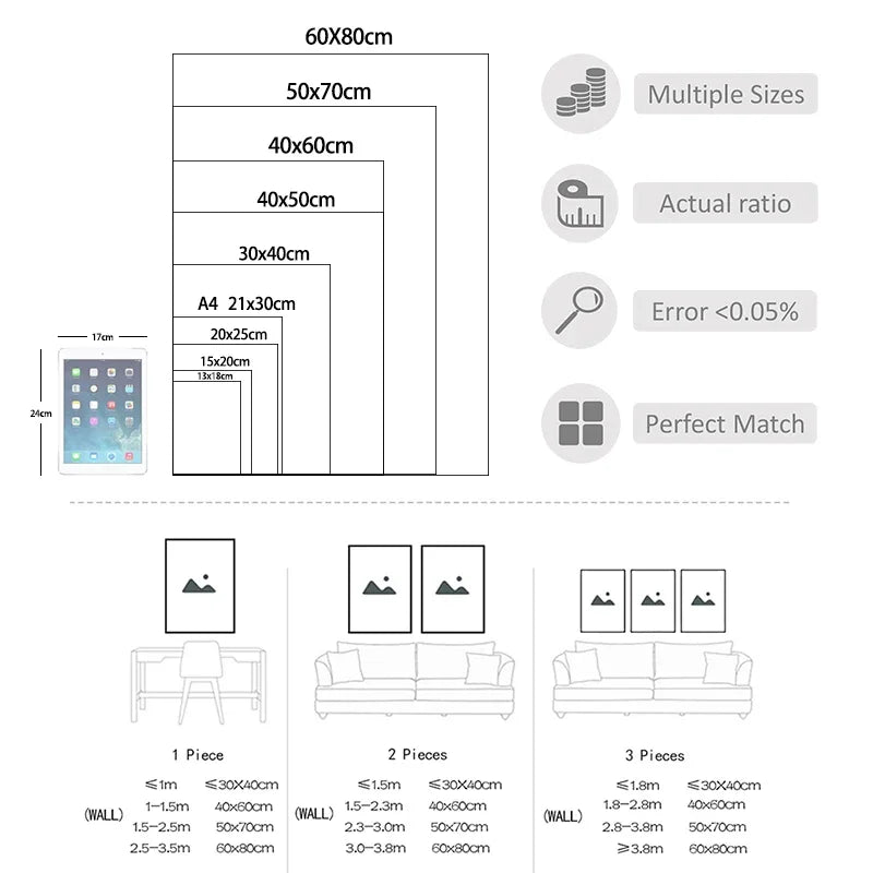 Adorable Animal Wall Art - Sweet Nordic Decor for Kids
