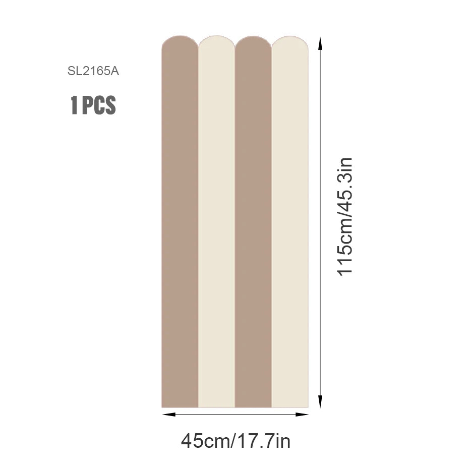 Playful Scallop Wallpaper - Easy Peel & Stick Design