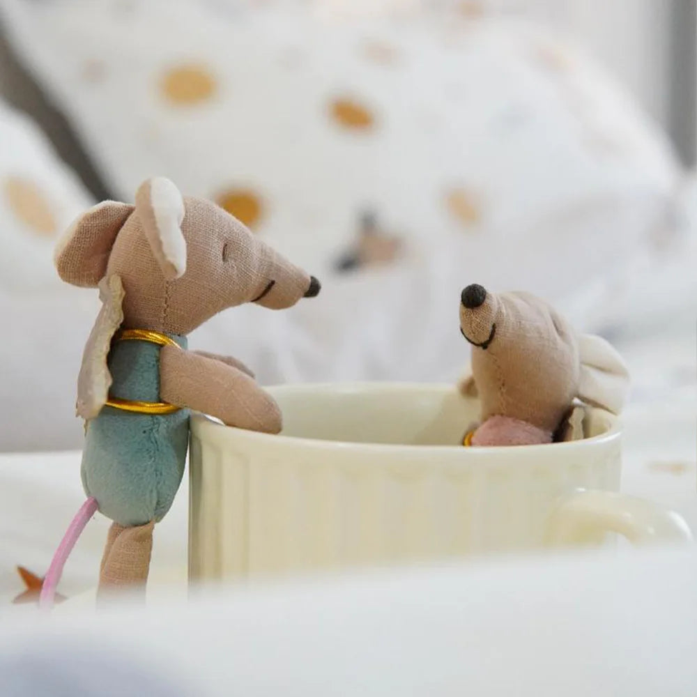 Nordic Angel Mouse Doll – Whimsical Gift for Little Ones