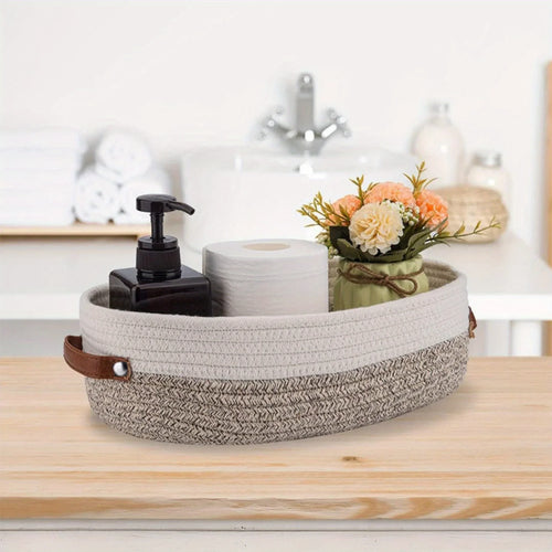 Cozy Woven Basket - Perfect for Toys or Tiny Treasures