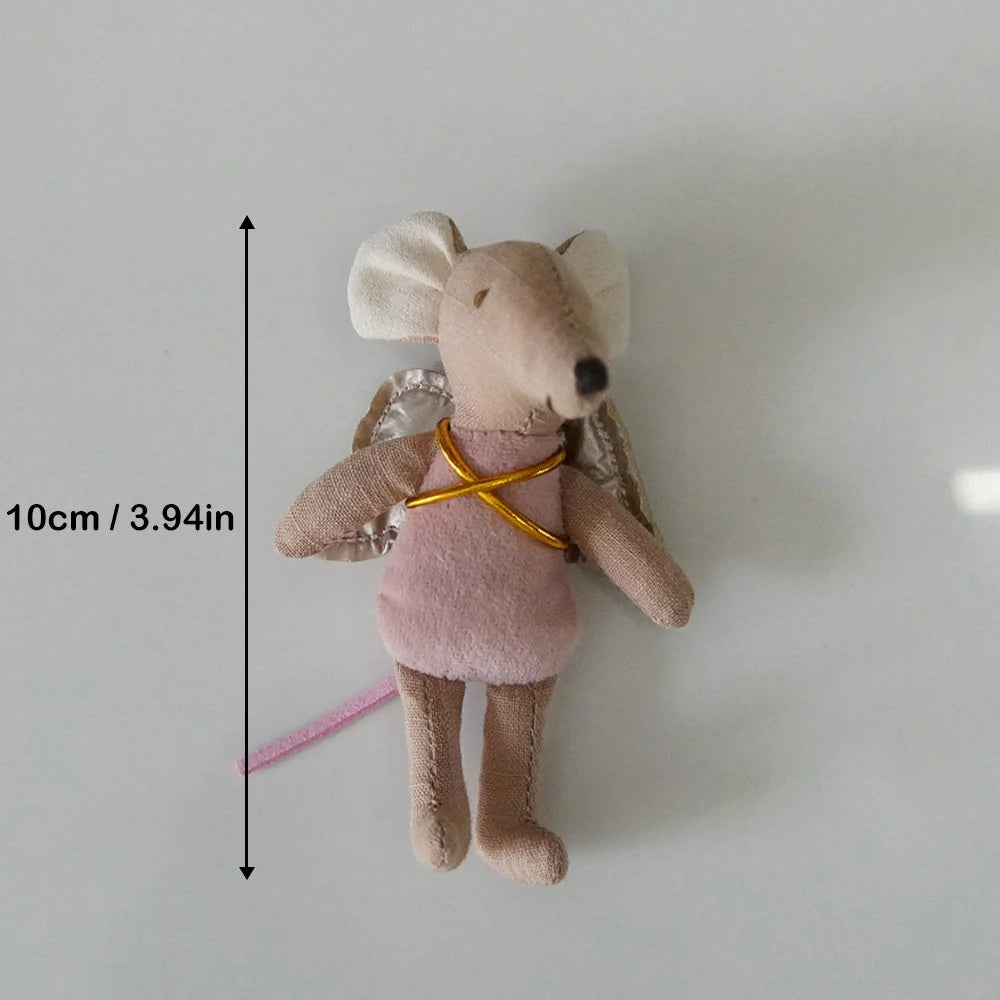 Nordic Angel Mouse Doll – Whimsical Gift for Little Ones