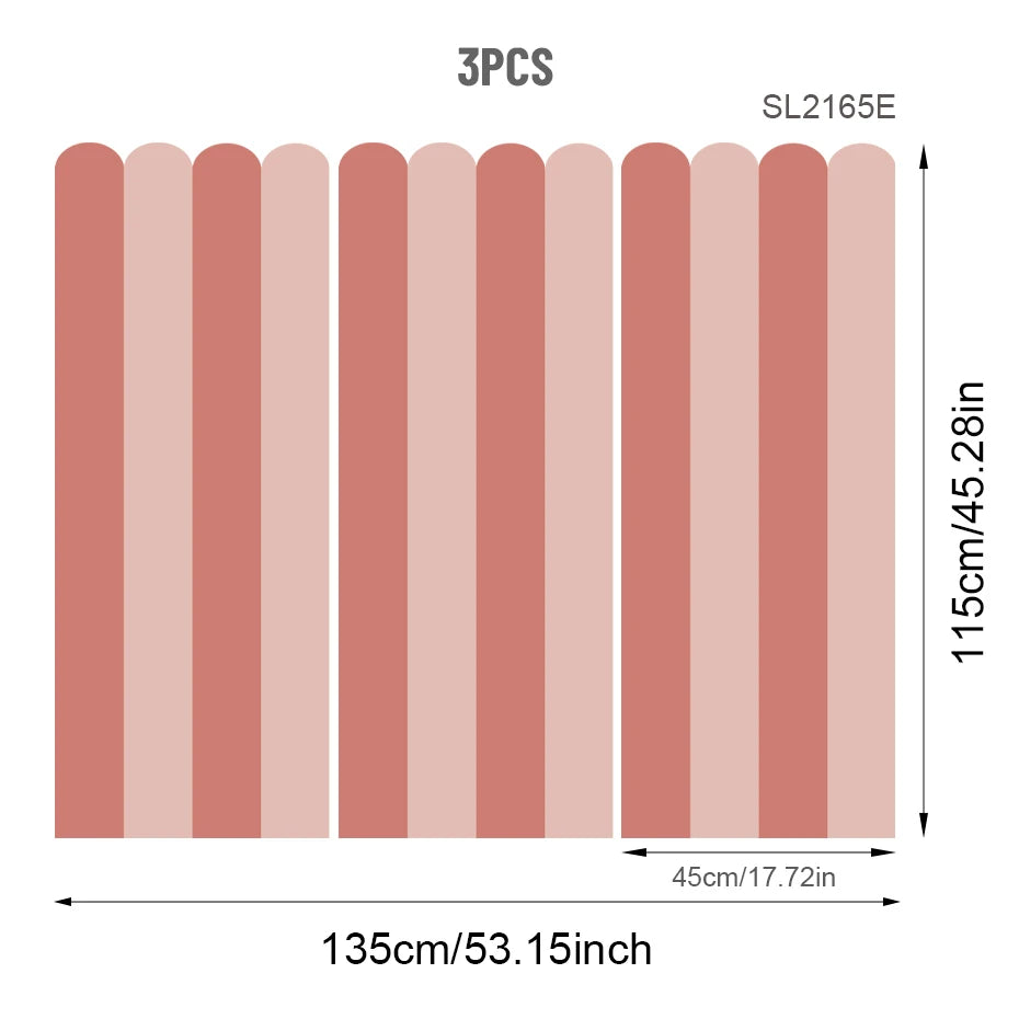 Playful Scallop Wallpaper - Easy Peel & Stick Design