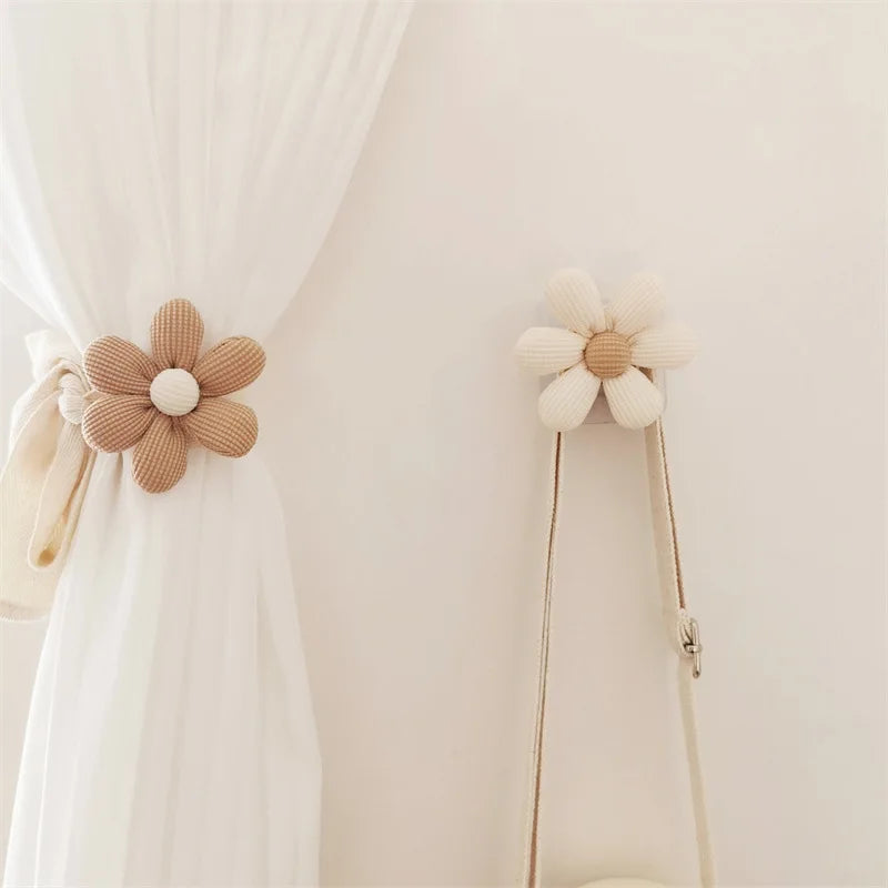 Floral Wall Hooks - Nordic Style Kids Room