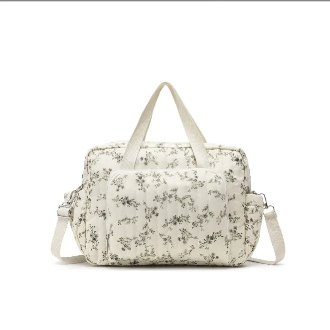 Quilted Mommy Bag – Cozy Everyday Diaper Organizer
