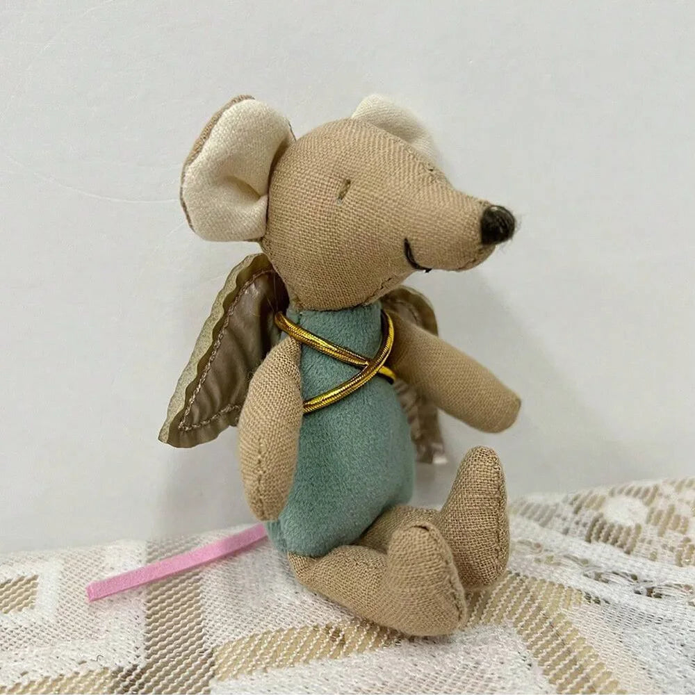 Nordic Angel Mouse Doll – Whimsical Gift for Little Ones