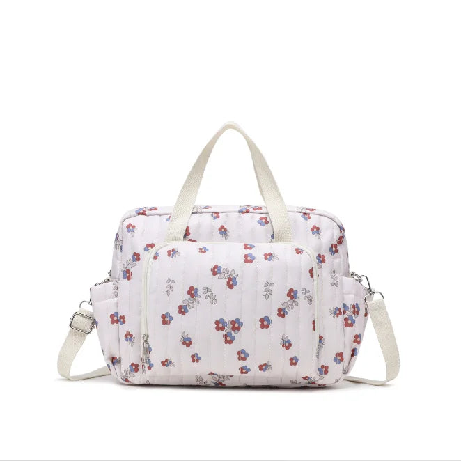 Quilted Mommy Bag – Cozy Everyday Diaper Organizer