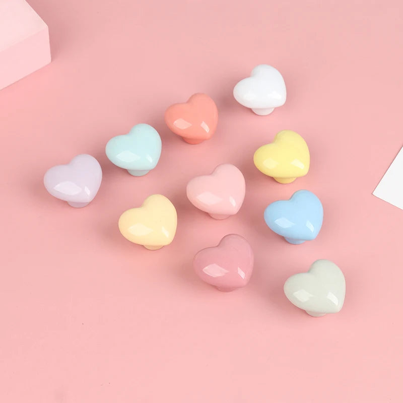 Charming Heart Knobs for Your Child’s Room