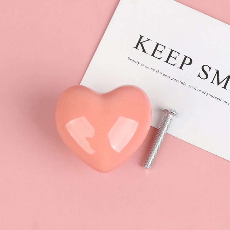 Charming Heart Knobs for Your Child’s Room