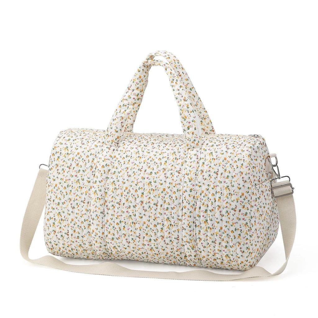 Soft Quilted Diaper Bag – Multi-Functional Mommy Essential