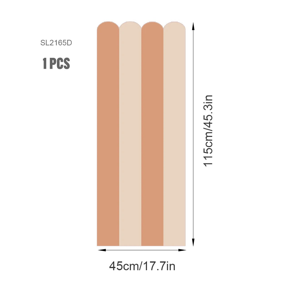 Playful Scallop Wallpaper - Easy Peel & Stick Design