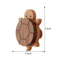 Wooden Turtle Hook - Cute Wall Decor for Kids’ Rooms