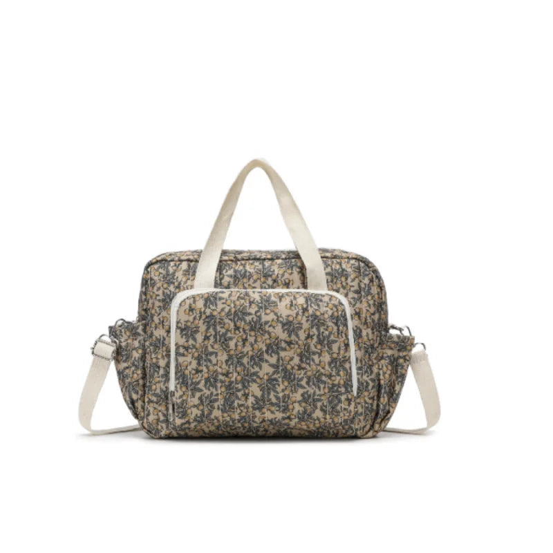 Quilted Mommy Bag – Cozy Everyday Diaper Organizer