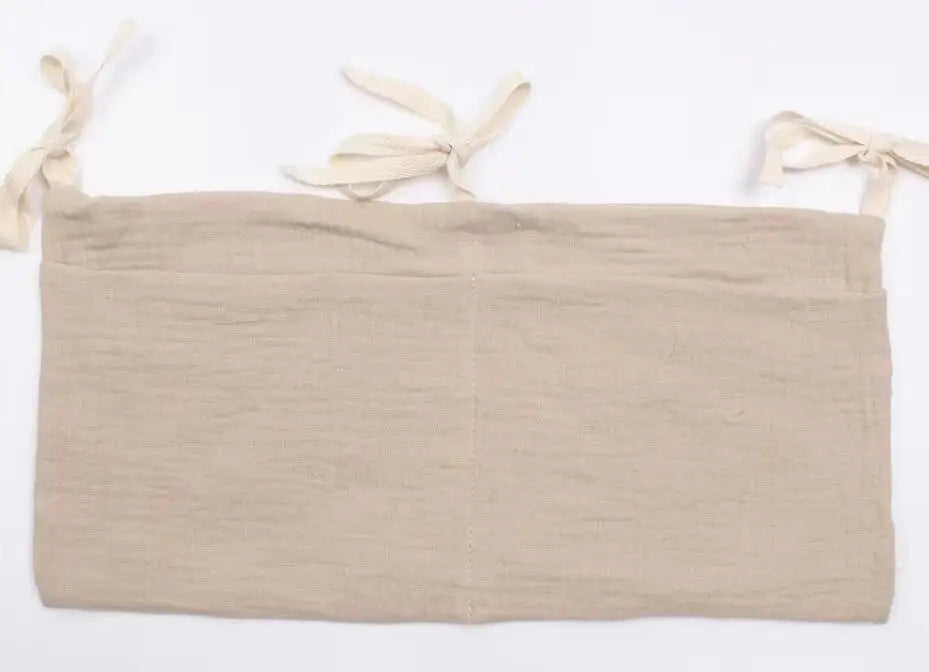 Soft Crib Organizer Caddy – Cute Nursery Storage for Essentials