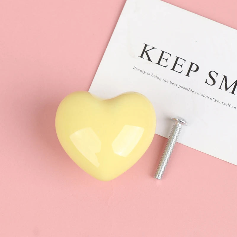 Charming Heart Knobs for Your Child’s Room