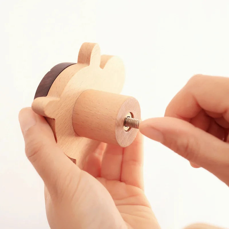 Wooden Turtle Hook - Cute Wall Decor for Kids’ Rooms