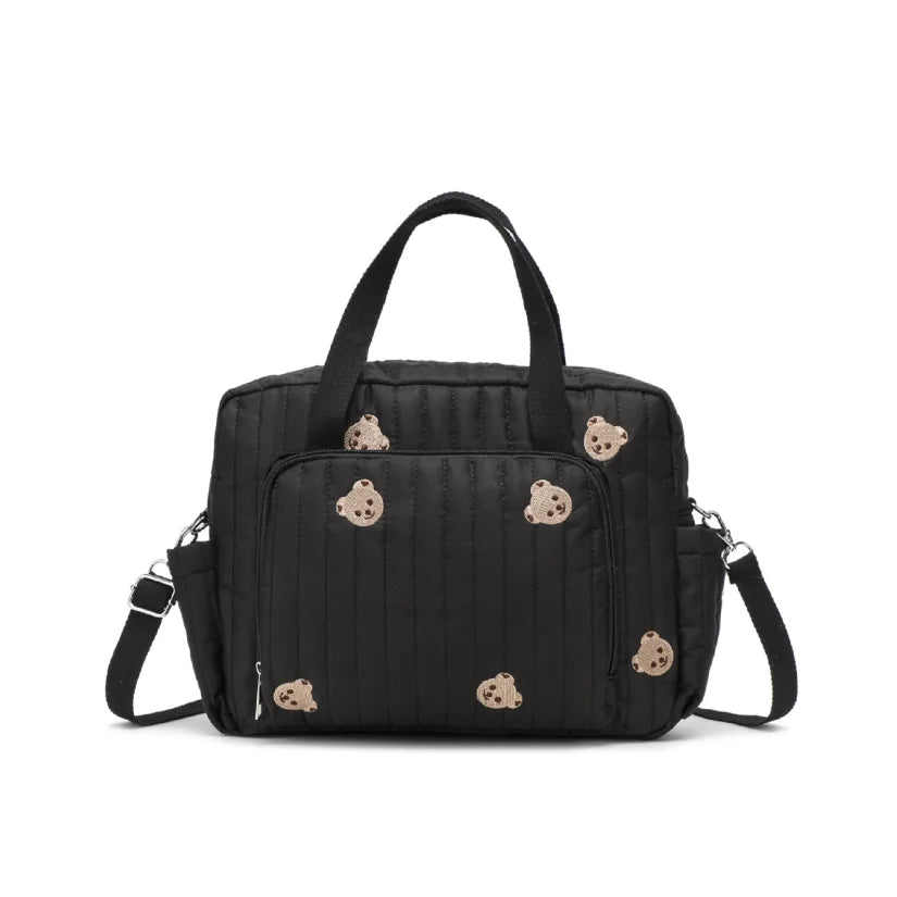 Quilted Mommy Bag – Cozy Everyday Diaper Organizer