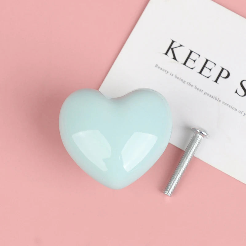Charming Heart Knobs for Your Child’s Room