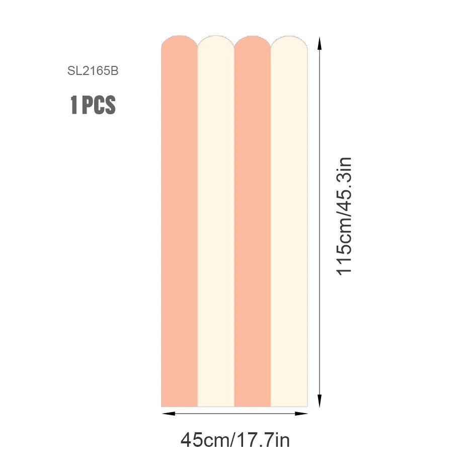 Playful Scallop Wallpaper - Easy Peel & Stick Design