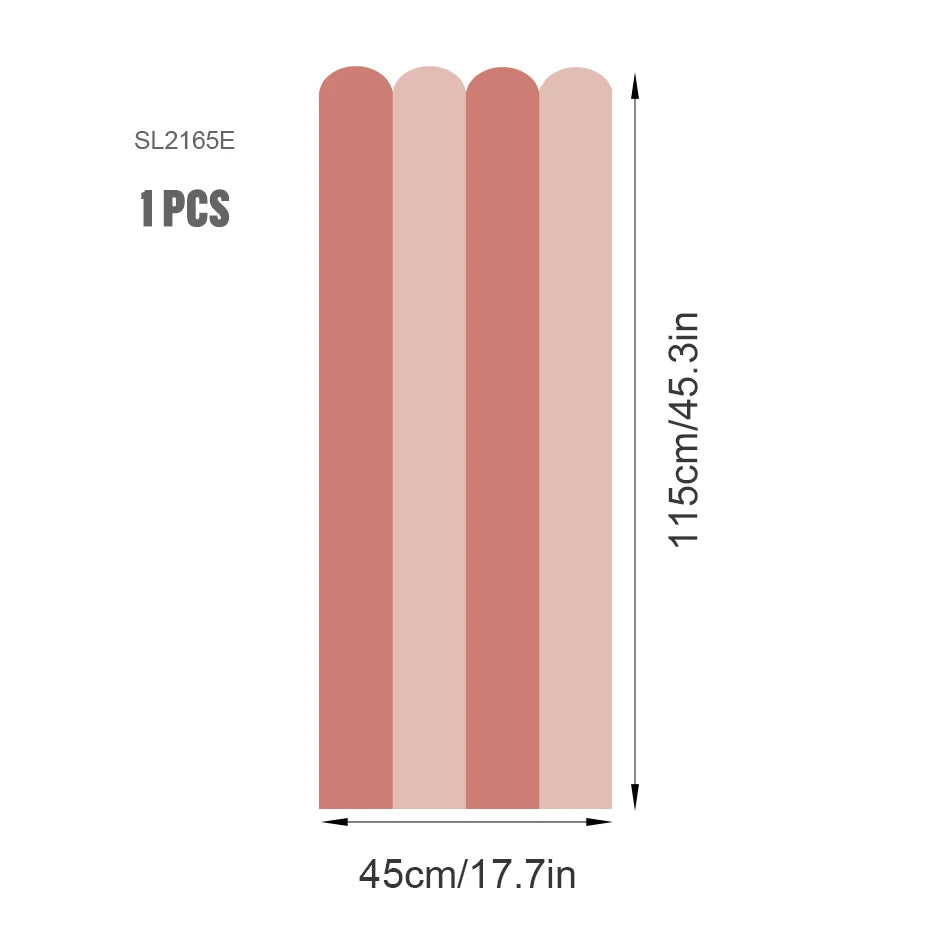 Playful Scallop Wallpaper - Easy Peel & Stick Design